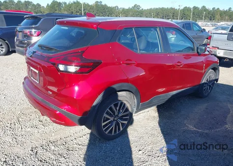 2021 Nissan Kicks Sv Xtronic Cvt from USA, damaged, VIN 3N1CP5CVXML540612